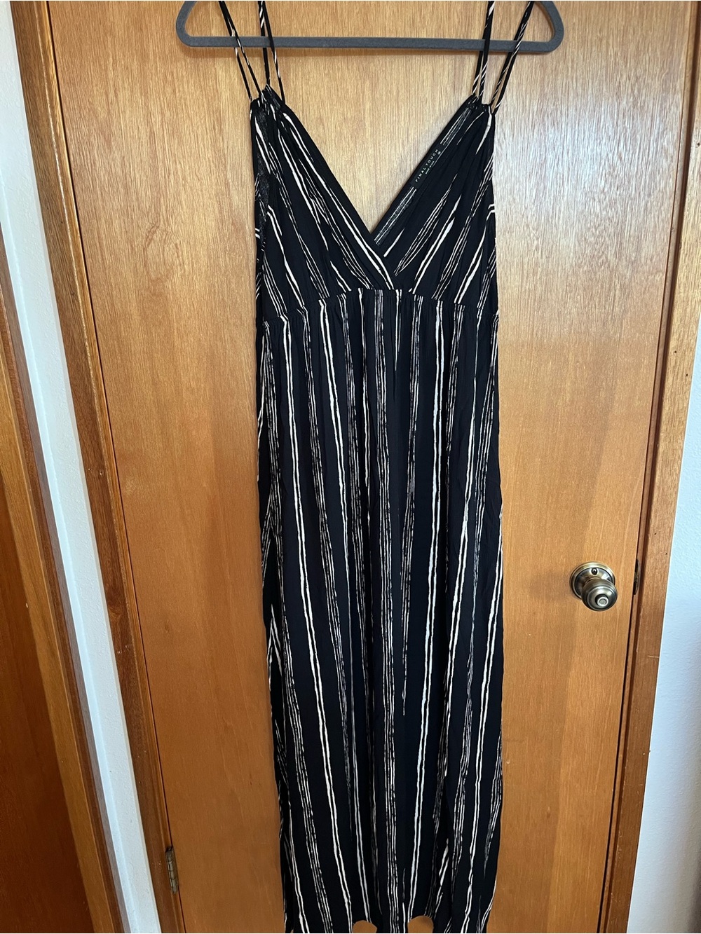 Black & White Maxi Dress